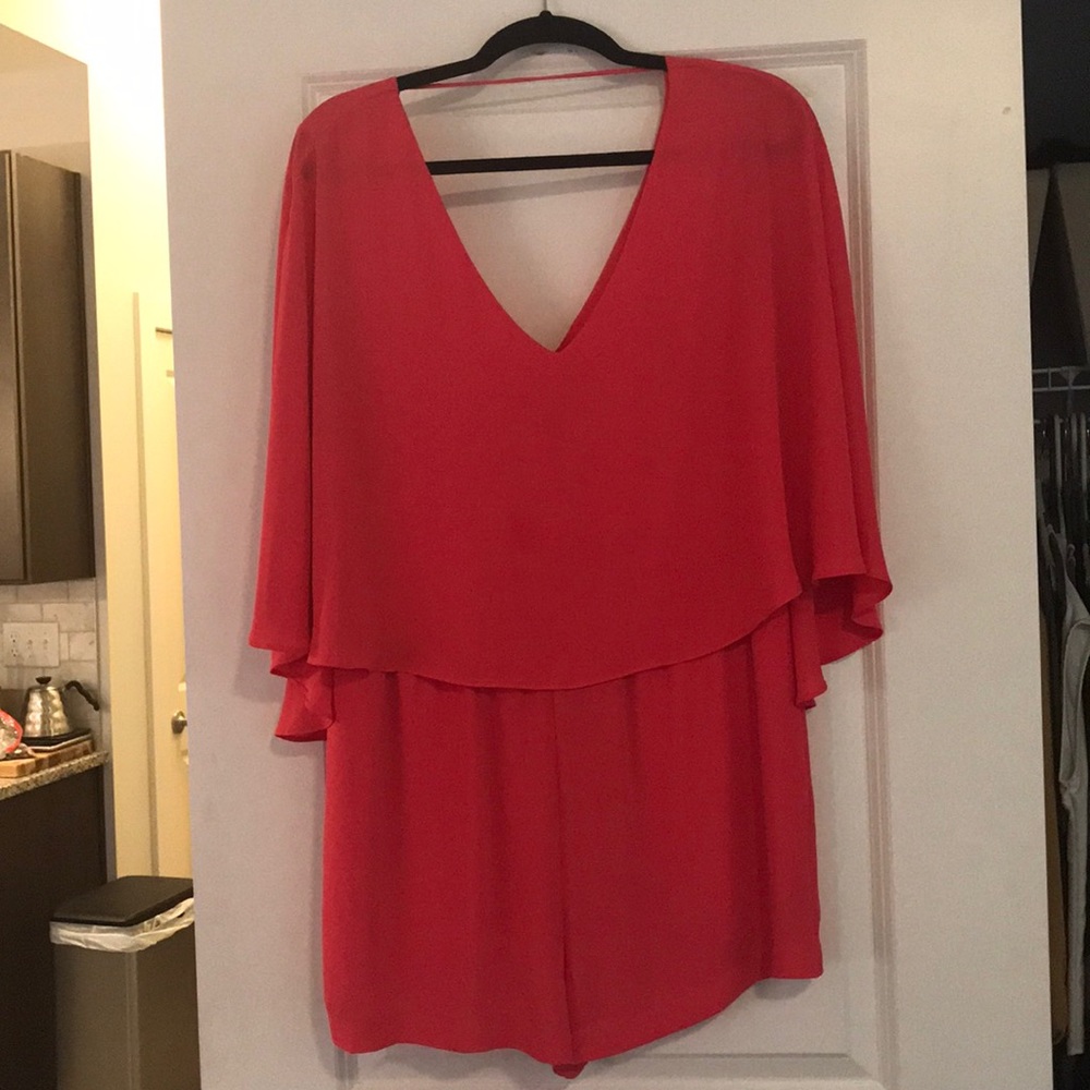 BCBG Cape Romper